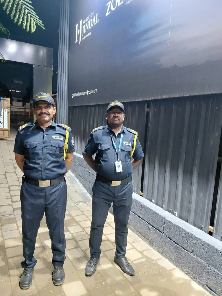 Professional GRS security personnel