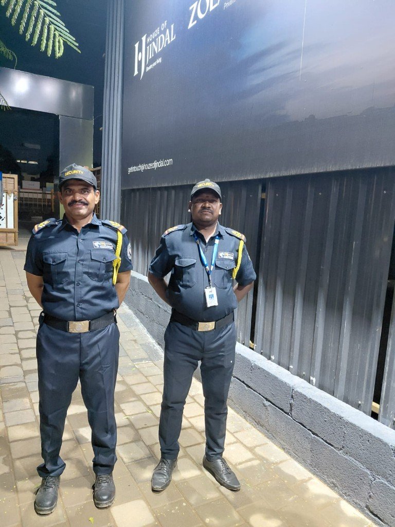 GRS security guards on duty
