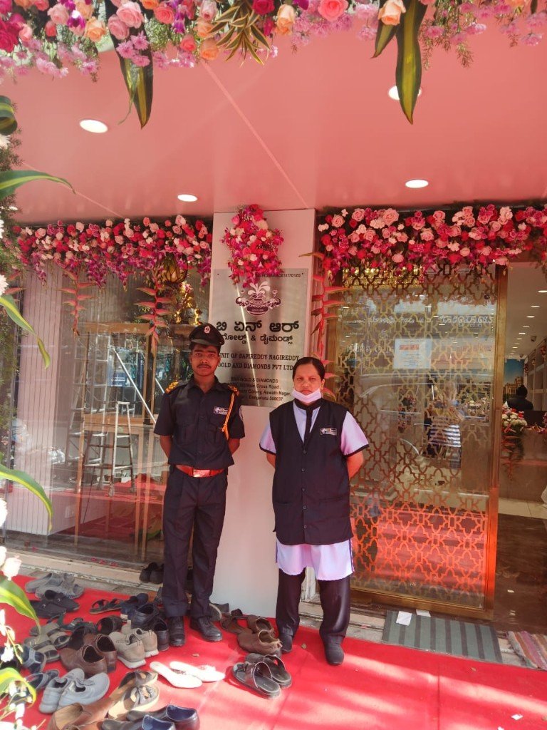 GRS security personnel in professional uniform
